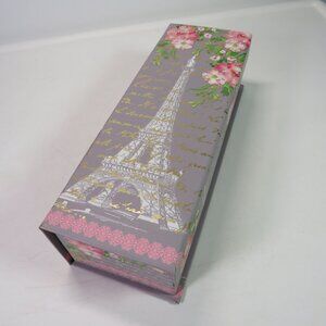 Paris gray and pink magnetic closure Eiffel Tower Gold Foiling Gift Box